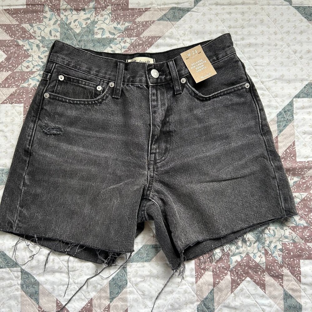 Madewell Relaxed Mid-Length Denim Shorts